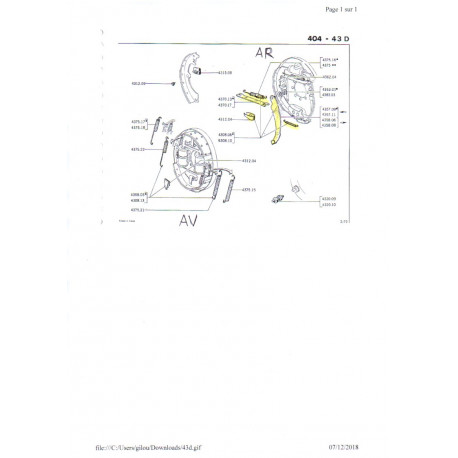 4308-14 JEU DE RESSORTS AR TW